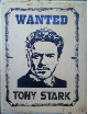 TONY STARK Wanted